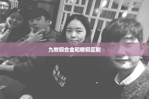 九牧铜合金和精铜区别