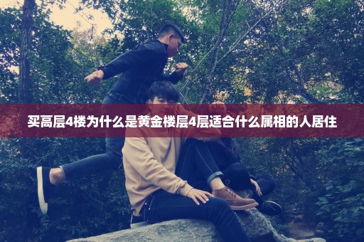 买高层4楼为什么是黄金楼层4层适合什么属相的人居住