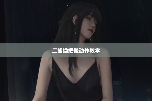 二胡换把慢动作教学