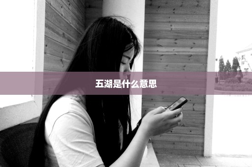 五湖是什么意思