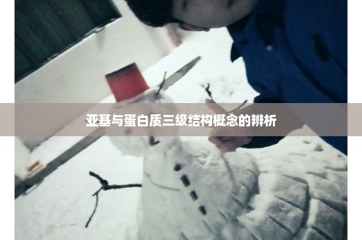 亚基与蛋白质三级结构概念的辨析