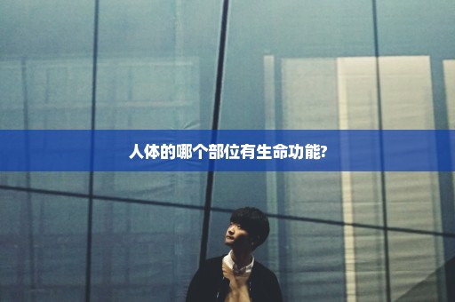 人体的哪个部位有生命功能?