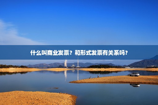 什么叫商业发票？和形式发票有关系吗？
