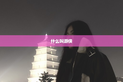 什么叫游侠
