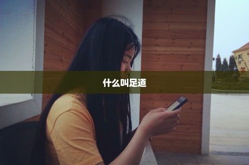 什么叫足道