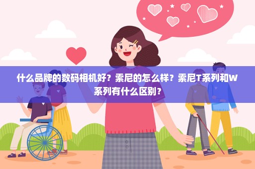什么品牌的数码相机好？索尼的怎么样？索尼T系列和W系列有什么区别？