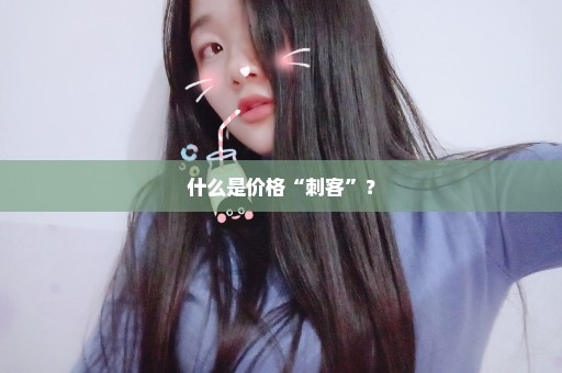 什么是价格“刺客”？