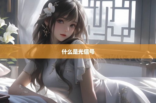什么是光信号