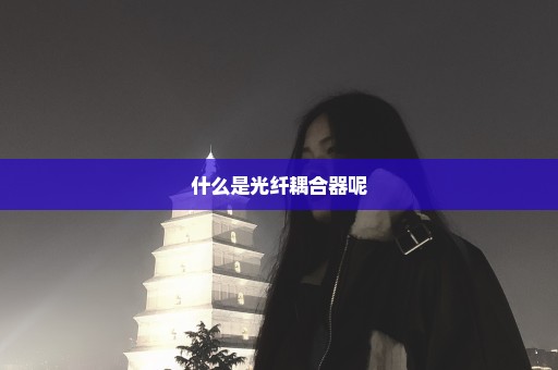 什么是光纤耦合器呢