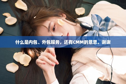 什么是内包、外包服务，还有CMM的意思。谢谢