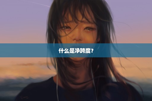 什么是净跨度？