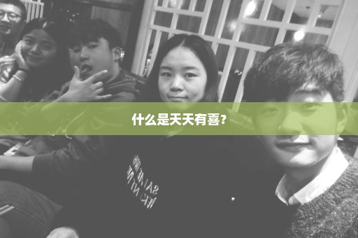 什么是天天有喜？