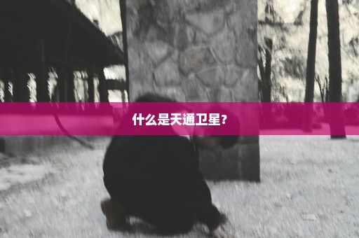 什么是天通卫星？