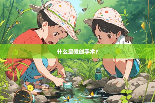 什么是微创手术？