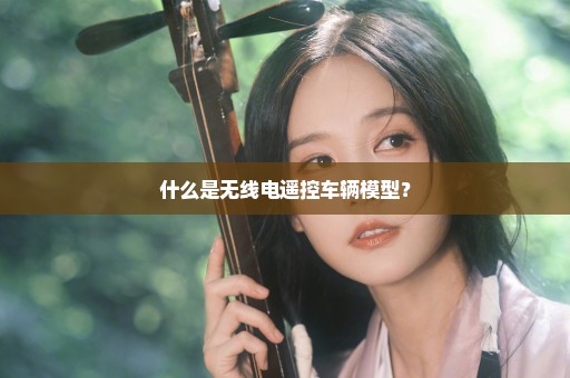 什么是无线电遥控车辆模型？