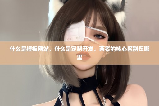 什么是模板网站，什么是定制开发，两者的核心区别在哪里