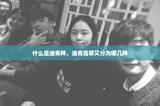 什么是油青种，油青翡翠又分为哪几种