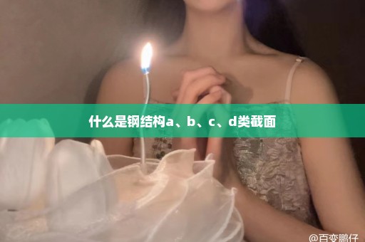 什么是钢结构a、b、c、d类截面