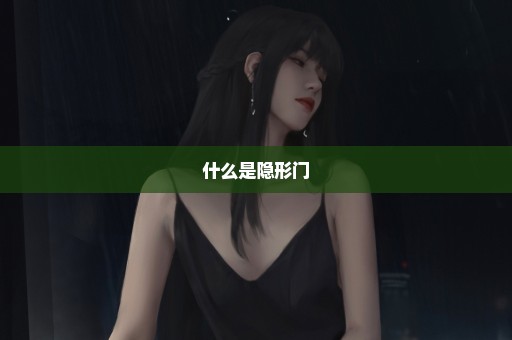 什么是隐形门