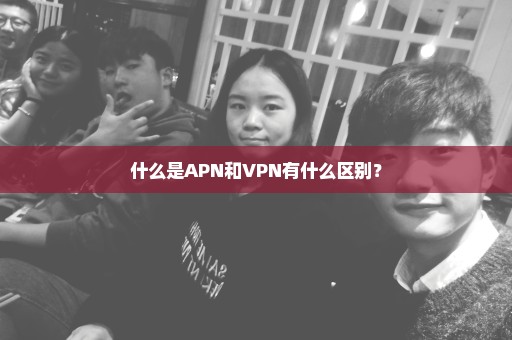 什么是APN和VPN有什么区别？