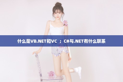 什么是VB.NET和VC++；C#与.NET有什么联系