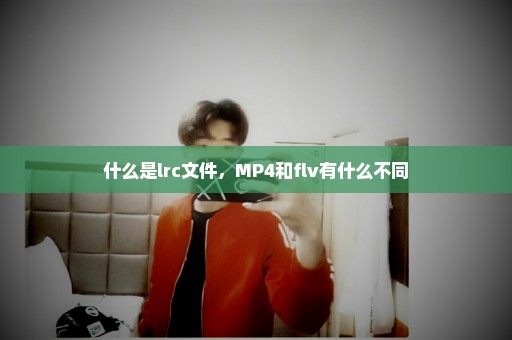 什么是lrc文件，MP4和flv有什么不同