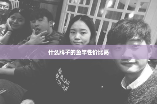 什么牌子的鱼竿性价比高