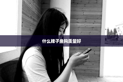 什么牌子鱼钩质量好