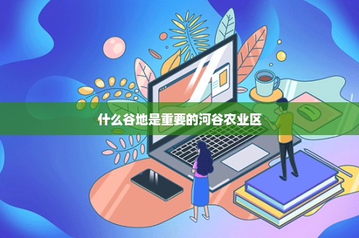 什么谷地是重要的河谷农业区