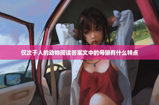 仅次于人的动物阅读答案文中的母狼有什么特点