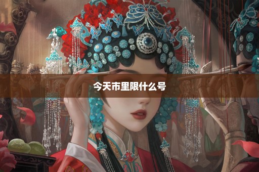 今天市里限什么号