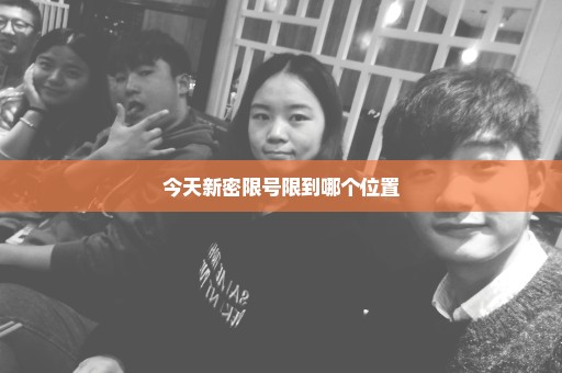 今天新密限号限到哪个位置
