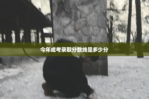 今年成考录取分数线是多少分