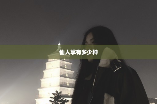 仙人掌有多少种