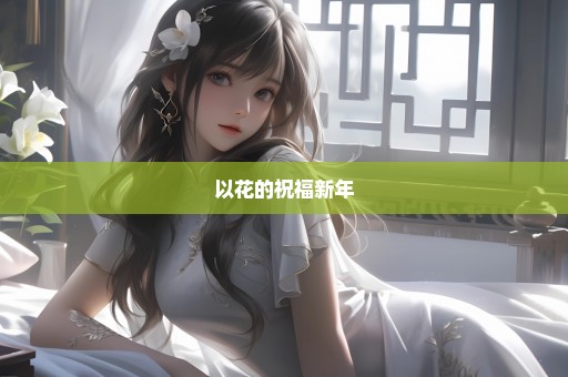 以花的祝福新年