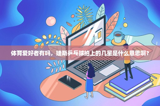 体育爱好者有吗，婕斯乒乓球拍上的几星是什么意思啊？