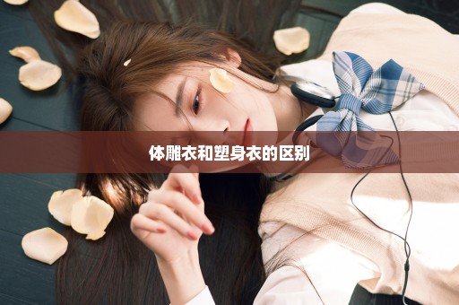 体雕衣和塑身衣的区别