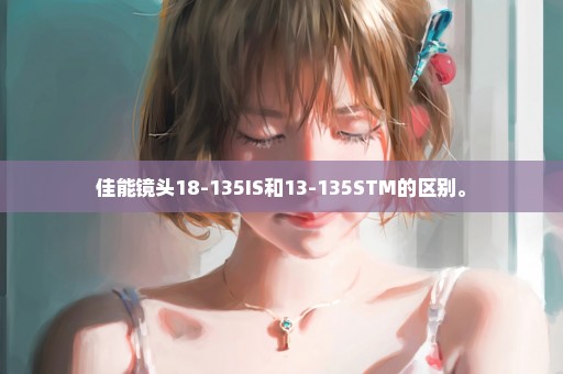 佳能镜头18-135IS和13-135STM的区别。