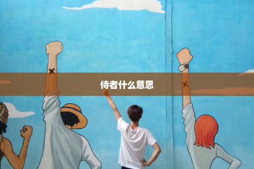 侍者什么意思