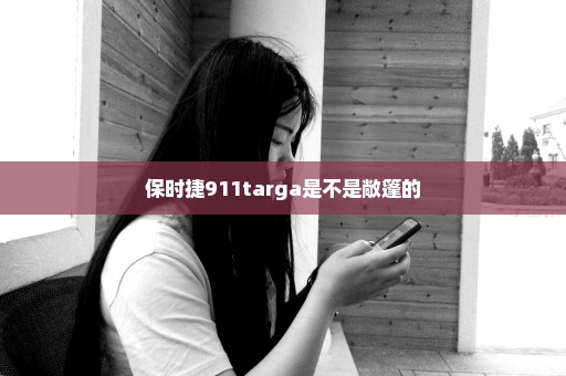保时捷911targa是不是敞篷的