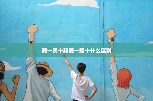 假一罚十和假一赔十什么区别
