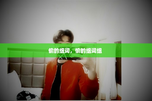 偷的组词，愉的组词组 