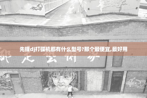先锋dj打碟机都有什么型号?那个最便宜,最好用