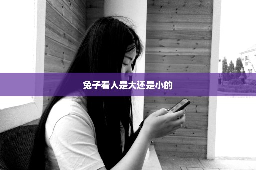兔子看人是大还是小的