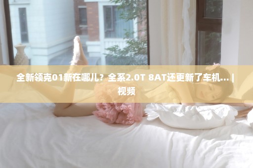 全新领克01新在哪儿？全系2.0T+8AT还更新了车机... | 视频