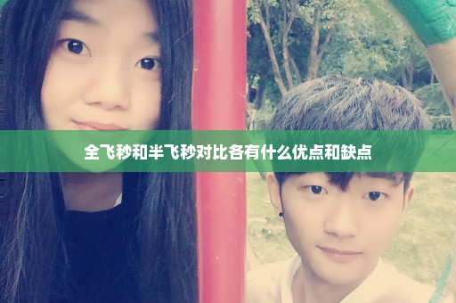 全飞秒和半飞秒对比各有什么优点和缺点