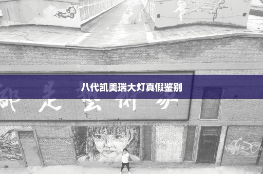 八代凯美瑞大灯真假鉴别