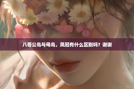 八哥公鸟与母鸟，凤冠有什么区别吗？谢谢
