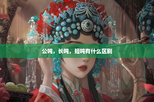 公吨，长吨，短吨有什么区别