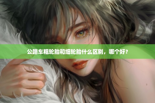 公路车粗轮胎和细轮胎什么区别，哪个好？